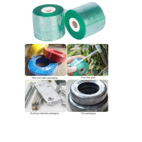 transparent 3 inch (8 cm) X150mtr stretchable packing wrap film Roll for packing and multipurpose use