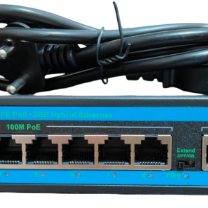 8 Port (8+2) 2 up-link Giga port ultra hd network ethernet imported poe switch (54v)
