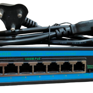 8 Port (8+2) 2 up-link full Giga port ultra hd network ethernet imported poe switch (54v)
